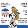 Ike's Gourmet Blueberry Muffin Dog Treat Cookies - Real Fruit Shortbread Cookies Vegan and All-Natural Grain and Gluten Free Made in USA