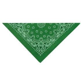 TP Paisley Bandana (Color: Dark Green)