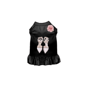 Loubarkin Dress (Color: black, size: X Small)