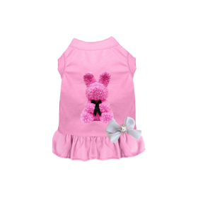 Rose Bunny Loves Me (Color: Pink, size: X Small)