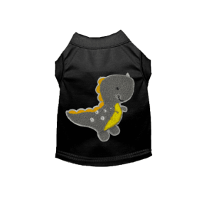 Baby Dino Tee (Color: black, size: X Small)