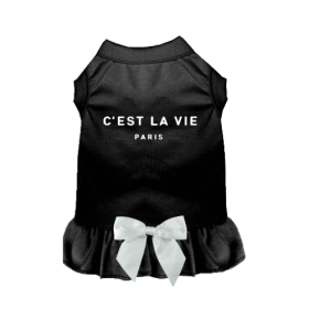 C' EST LA VIE (Color: black, size: X Small)