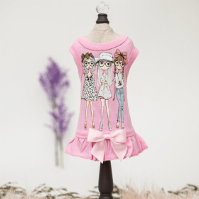 BFF Dress (Color: Pink, size: XS)
