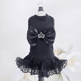 Royal Princess Dress (Color: black, size: XXS)