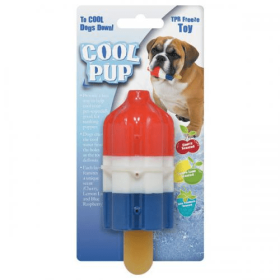 Cool Pup Toy Mini Rocket Pop (Color: Red White Blue, size: Mini)