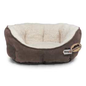 SP ThermaPet Boster Bed 18In (Color: Brown, size: 18in)