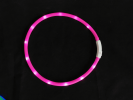 Silicone Cuttable LED Illuminated Dog Collar - USB Rechargeable